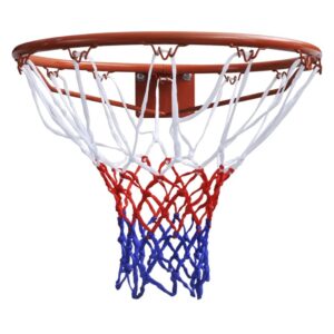 Basketbalový kôš, obruč so sieťou, oranžová 45 cm Produkt