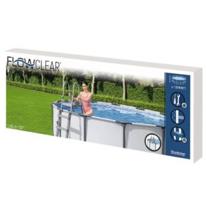 Produkt Bestway Flowclear 4-stupňový bezpečnostný rebrík do bazéna 132 cm