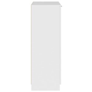 Botník biely 59x35x100 cm spracované drevo - predaj