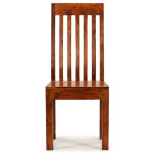 Jedálenské stoličky 2 ks, drevený masív s medovým náterom Produkt