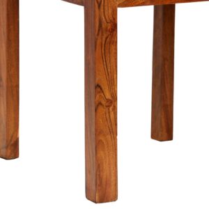 Jedálenské stoličky 2 ks, drevený masív s medovým náterom - eshop