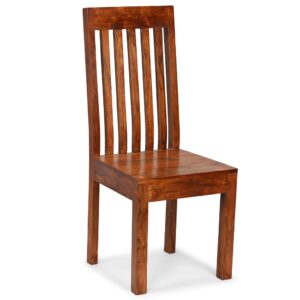 Foto  Jedálenské stoličky 2 ks, drevený masív s medovým náterom