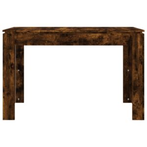 Jedálenský stôl dymový dub 120x60x76 cm kompozitné drevo Obrázok