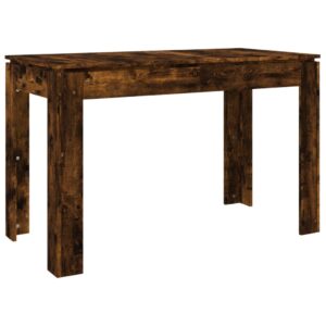 Jedálenský stôl dymový dub 120x60x76 cm kompozitné drevo - eshop