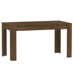 Jedálenský stôl hnedý dub 140x74,5x76 cm spracované drevo Produkt