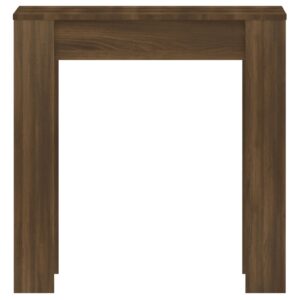 Jedálenský stôl hnedý dub 140x74,5x76 cm spracované drevo Obrázok