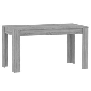 Jedálenský stôl sivý dub somoma 140x74,5x76 cm spracované drevo Produkt