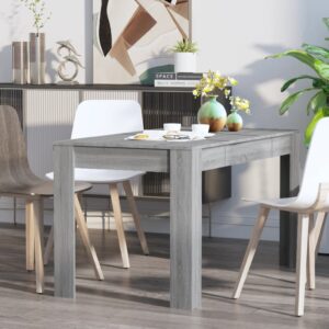 Fotka  Jedálenský stôl sivý dub somoma 140x74,5x76 cm spracované drevo