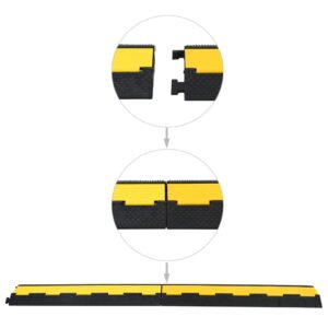 Káblový gumený prejazd 4 ks 2-kanálový 101,5 cm Obrázok