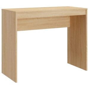 Písací stôl, dub sonoma 90x40x72 cm, kompozitné drevo Produkt