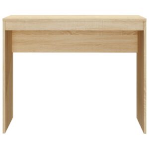 Fotka  Písací stôl, dub sonoma 90x40x72 cm, kompozitné drevo