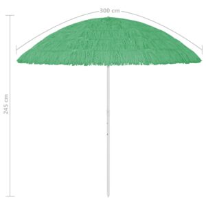 Produkt  Plážový slnečník Hawaii, zelený 300 cm