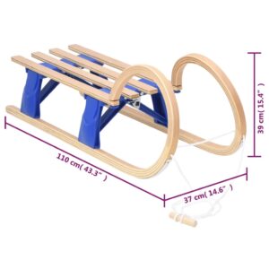 Produkt  Skladacie sane 110 cm preglejka