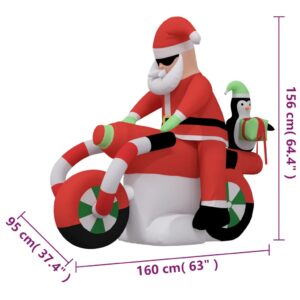 Predaj  Vianočný nafukovací Santa Claus LED 156 cm