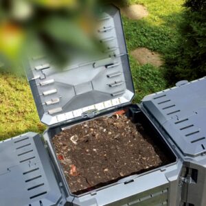 Záhradný kompostér čierny 800 l Obrázok