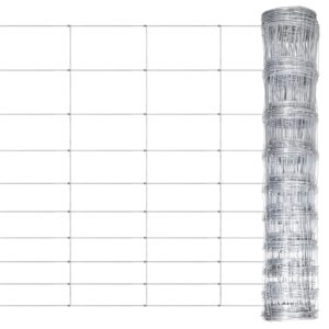 Záhradný plot pozinkovaná oceľ 50x1,2 m strieborný