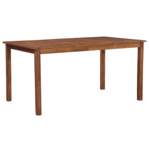 Záhradný stôl 150x90x74 cm, akáciový masív