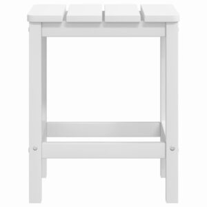 Fotka  Záhradný stôl Adirondack biely 38x38x46 cm HDPE