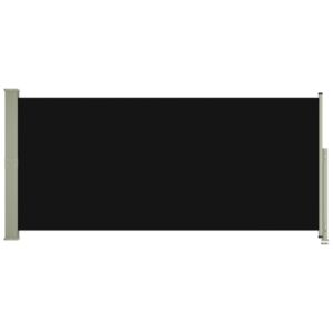Zaťahovacia bočná markíza na terasu 140x300 cm čierna Produkt