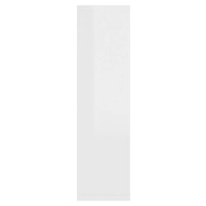 Produkt  Zrkadlová skrinka s LED vysoký lesk biela 76x15x55 cm