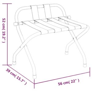 Produkt  Batožinový stojan s opierkou strieborný 56x39x52cm