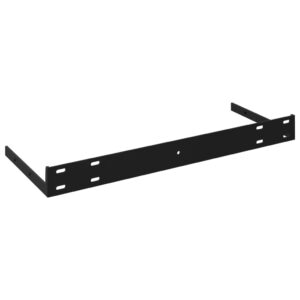 Plávajúce nástenné police 4 ks, biele 90x23,5x3,8 cm, MDF - eshop