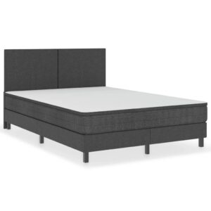 Rám na boxspring posteľ, sivý, látka 160x200 cm Produkt