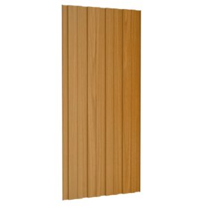 Strešné panely 36 ks, pozinkovaná oceľ, prírodné 100x45 cm Obrázok