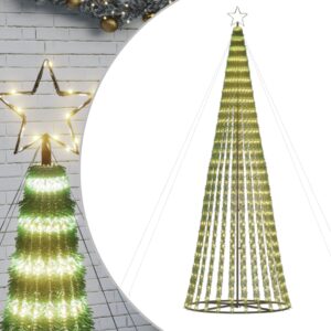 Vianočný stromček svetelný kužeľ 688 LED teplý biely 300 cm Produkt