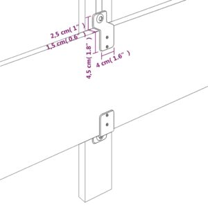 Čelá postele 2 ks bledosivé 80x5x78/88 cm látka - eshop