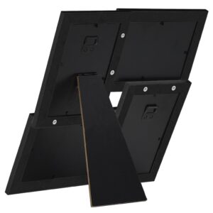 Kolážový fotorámik na 4 fotky (13x18 cm) čierny MDF Produkt