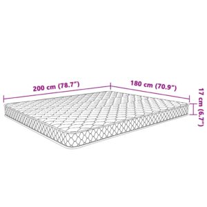 Matrac s pamäťovou penou 200 x 160 x 17 cm - predaj