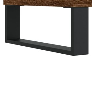 Produkt  Skrinka na platne hnedý dub 84,5x38x48 cm kompozitné drevo