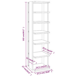 Produkt  Skrinky na topánky 2 ks biely vysoký lesk 27,5x27x102 cm