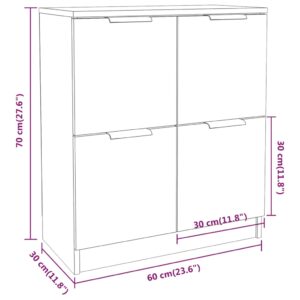 Produkt  Komoda biela 60x30x70 cm spracované drevo